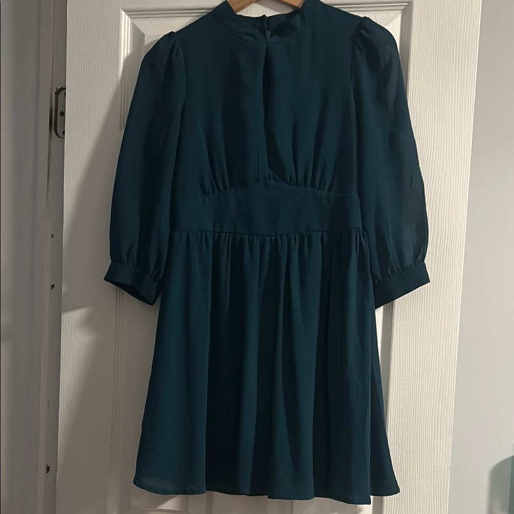 Forever 21 Teal Dress